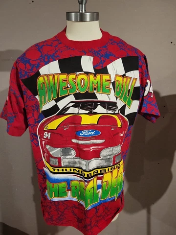 Vintage Nascar Macdonald Shirt Cover