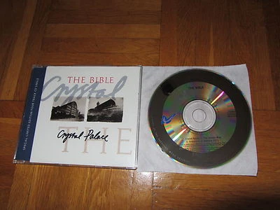 THE BIBLE Crystal Palace OOP limited edition 1988 UK CD single 80s (k) - Image 1 of 2