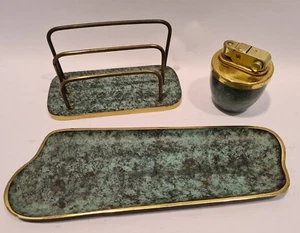 Juego de escritorio DF Art Deco porta cartas encendedor Köllisch Druco - Imagen 1 de 5