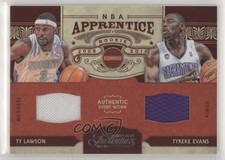 2009-10 Timeless Treasures Materials /100 Ty Lawson Tyreke Evans #11 Rookie RC