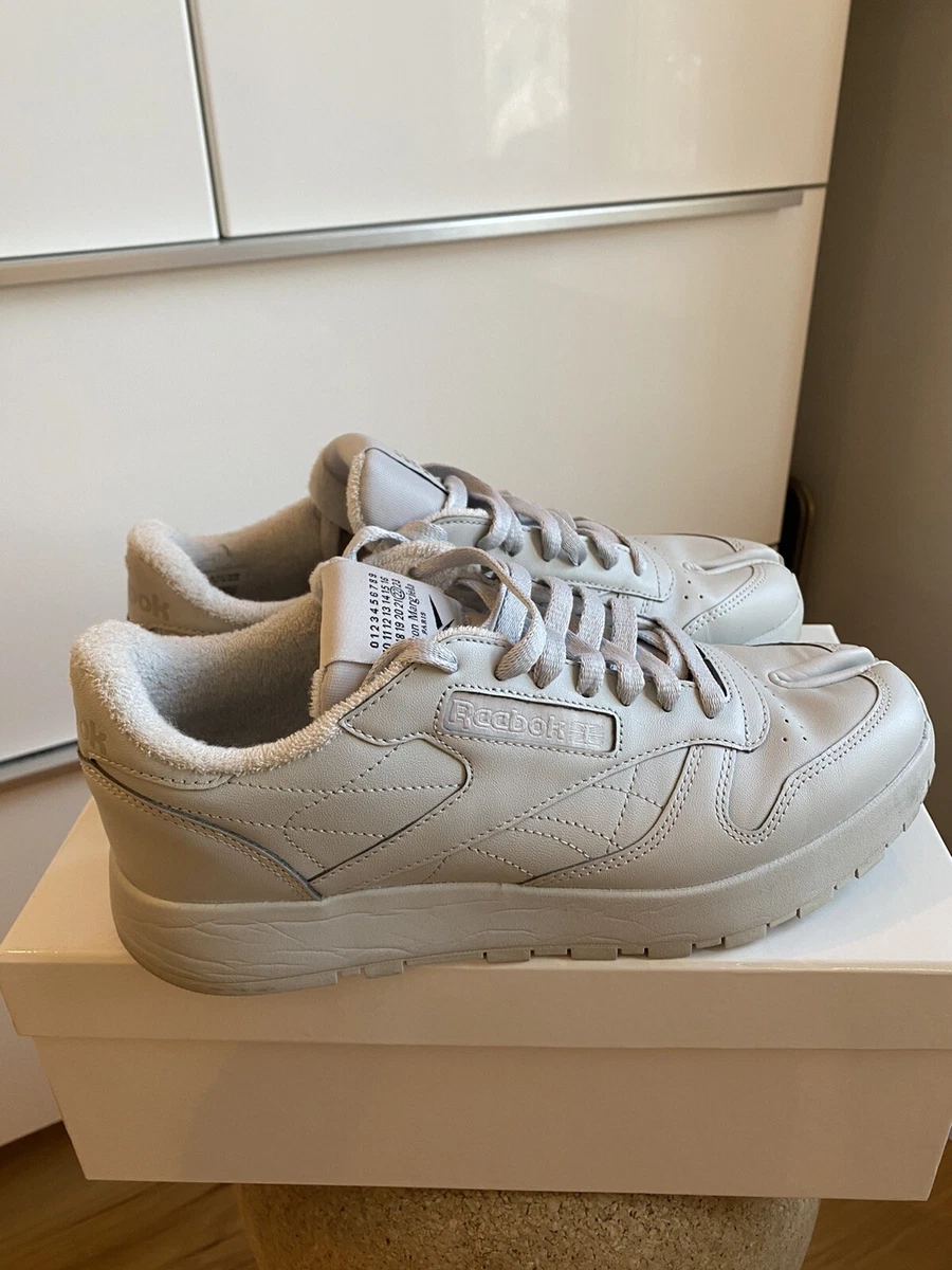 靴 RAB_Maison Margiela x Reebok Reebok Maison Margiela x Classic Leather Tabi Pure Grey for Sale