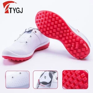 TTYGJ Quick Lace Women Golf Shoes Waterproof Sneaker Anti-slip Training Footwear - Picture 1 of 13