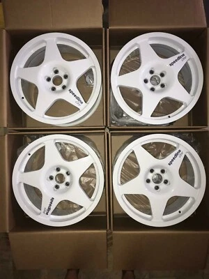 Original Speedline Champion Felgen 8x17 5x98 Lancia Delta Integrale Evo Gruppe A - Bild 1 von 4