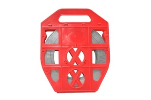 EASY RANGE 304 Stainless Steel Band 1/2" x 0.030" x 100' - Red Dispenser - Picture 1 of 3