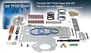 Fits Dodge Ram A518 46RE TRANSGO Shift Kit RH 47RE RH 88-03 SK TFOD-DIESEL - Picture 1 of 1