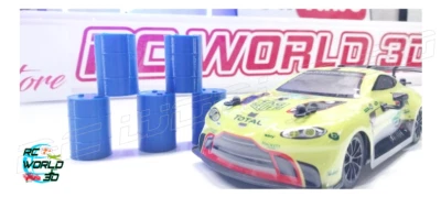 1:24 Oil Drum/Barrel Mini SCALE Model - RC Crawler Accessories & Diorama Deco 3D - Image 1 of 4