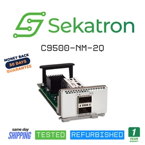 ♻️ Módulo de red Cisco C9500-NM-2Q Catalyst serie 9500 ⚡Envío rápido - Imagen 1 de 2