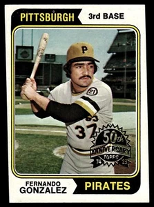 2023 Topps Heritage High Number FERNANDO GONZALEZ 1974 BUYBACK 50TH #649 - Picture 1 of 2