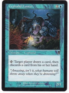 Cephalid Looter Odyssey #72 Magic The Gathering 2001 MTG singolo - Foto 1 di 2