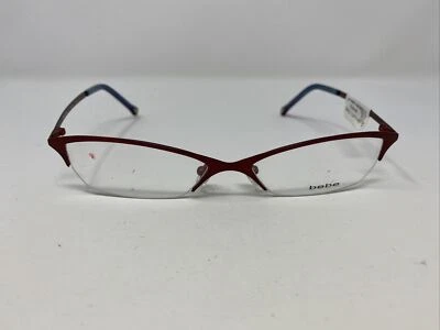 Monturas de gafas bebe bunny 54-16-135 rojo media llanta HP81 Foto 1 de 4