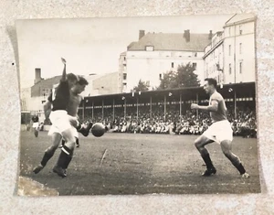 FOTOGRAFIA PHOTO CALCIO 1952 UNGHERIA ITALIA OTTAVIO BUGATTI  - Picture 1 of 2