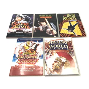 Mel Brooks Collection DVD Slim Case High Anxiety Silent Movie Blazing Saddles - Picture 1 of 6