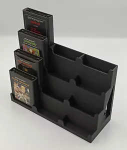 Atari 2600 Cartridge Display Stand Tower Holder Case - Holds 12 Games - Bild 1 von 4