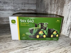 1/64th Scale John Deere 9RX 640 4wd Tracked Tractor 2022 Farm Show Ertl Die-cast - Picture 1 of 6