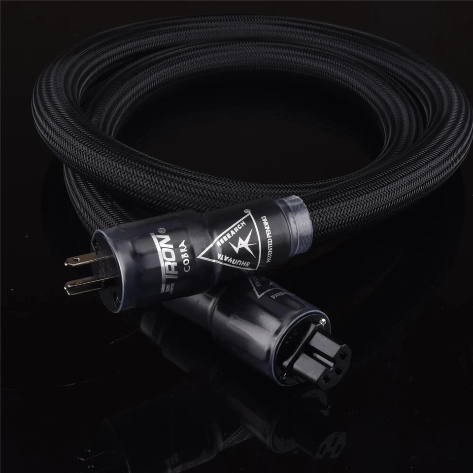 SNAKE KING Anaconda Python Shunyata Research Laboratory EU/US Schuko Power Cable - Image 1 of 4