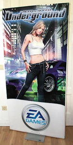 Need for Speed Underground Der Herr der Ringe Roll-up Banner Aufsteller 180x85cm - Bild 1 von 4