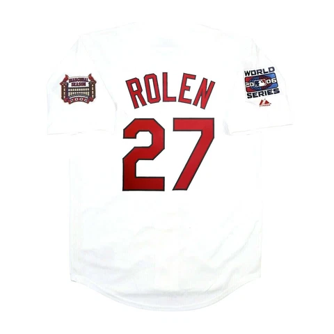 Scott Rolen St. Louis Cardinals 2006 World Series Home Jersey Men's (S-3XL) Cover