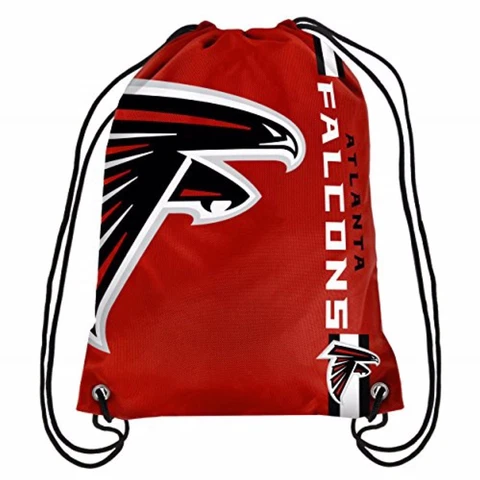 Atlanta Falcons NFL Drawstring Backpack sack / Gym bag Cover