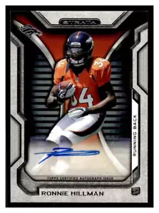 2012 Topps Strata Hobby Football #RA-RH Ronnie Hillman Auto FRA38 - Picture 1 of 2