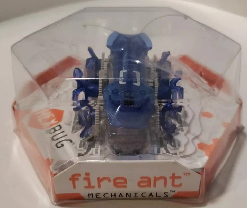 HEXBUG Remote Controlled Fire ANT Micro Robotic Creature Blue Ages 8
