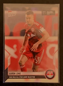 2022 Topps NOW MLS #AS-18 | AARON LONG | N.Y. Red Bulls; Juego de Estrellas - PR/195 - Imagen 1 de 2