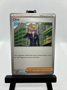 Clive 078/091 Sv: Paldean Fates Regular - Picture 1 of 2