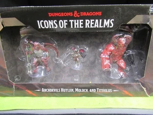 Hutijin, Moloch, Titivilus Archdevils Icons of the Realms D&D Premium Figuren - Bild 1 von 6