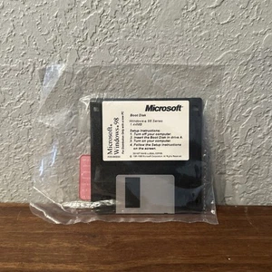 Microsoft Windows 98 Second Edition - Boot Disk (3.5" Floppy) - Picture 1 of 3