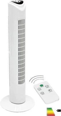 JUNG TVE19 B-WARE Ventilator + Fernbedienung, Turmventilator Säulenventilator - Bild 1 von 4
