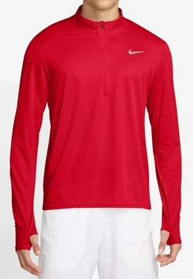 Nike Pacer Dri-FIT Laufoberteil Ziptop Laufjacke für Herren rot FQ2494-657
