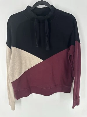 Pact Airplane Colorblock Pullover Sweater Womens M Read - Image 1 of 4