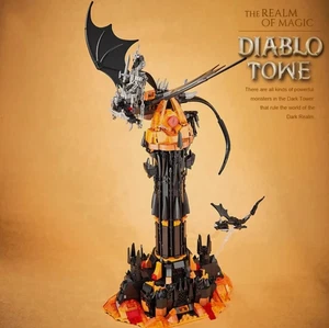  Anillos La Bestia Caída Torre Mágica Edificio Torre Diablo - Imagen 1 de 5