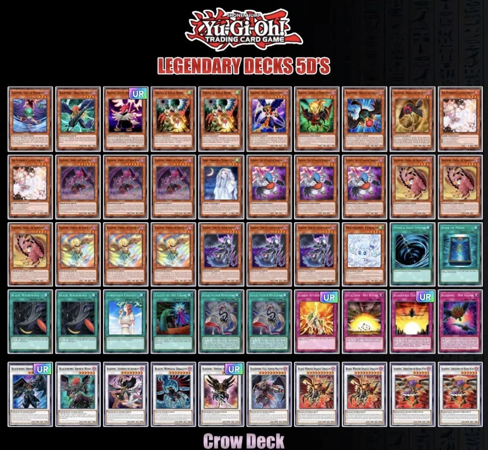 5D's Crow Legendary Deck PRESALE Yu-Gi-Oh! Blackwings Droll Ash Blossom & More - Image 1 of 1