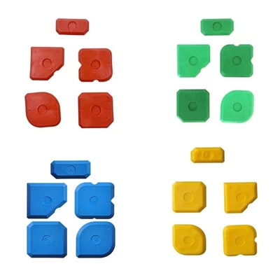 5Pcs Caulking Tool Set Scrapers Silicone Profiling Caulking Scrapers Tool - Image 1 of 4