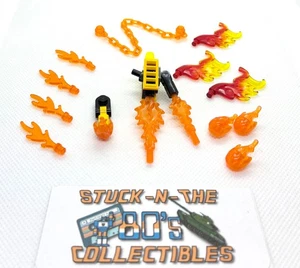 Lego Marvel DC Minifiguren orange & rot durchscheinend Zubehör Stck. LOT, SELTEN - Bild 1 von 3