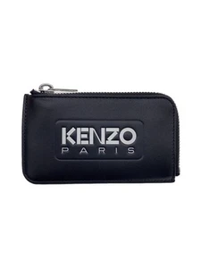 KENZO Card Case Cowhide BLK Men - Picture 1 of 5