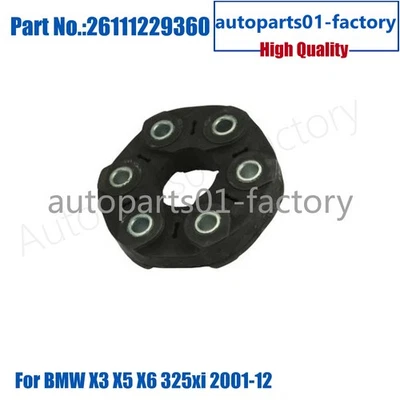 26111229360 Acoplador de junta de disco flexible universal del eje de transmisión para BMW X3 X5 X6 325xi Foto 1 de 3