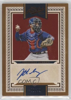 2016 Panini Prime Cuts Base VI Auto Bronze /49 Jonathan Lucroy #180 Auto - Image 1 of 2