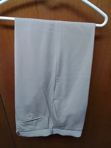 J. Ferrar  Mens Khaki Pants Size 38X32 - Picture 1 of 2