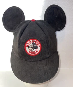 De colección Orejas de Mickey Mouse GOOFY Sombrero CO. Gorra Negra Snapback Walt Disney World - Imagen 1 de 12