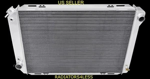 CHAMPION 3 ROW ALUMINUM RADIATOR 80-84 FORD TRUCK PICKUP F-100 F-150 F-250 V8 - Picture 1 of 3