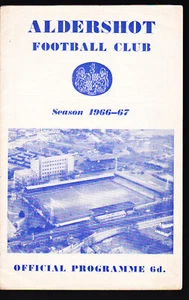 Aldershot V Notts County 1966/67 25-02-1967 División 4 - Imagen 1 de 1