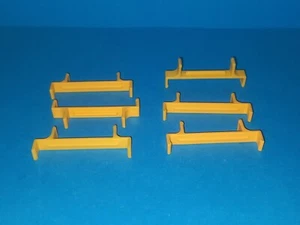 Playmobil Ersatzteil 6x gelbe Halterung für 3262 Baukran Kran City Life - Bild 1 von 1
