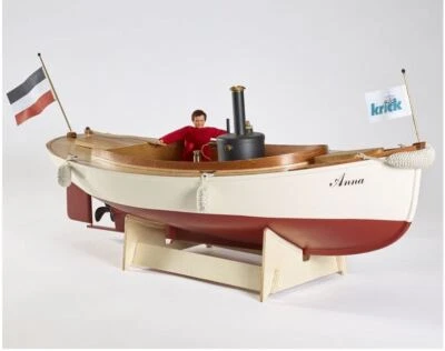 Krick 20211 Anna II Dampfbarkasse 1:10 Bausatz Neu OVP - Bild 1 von 3