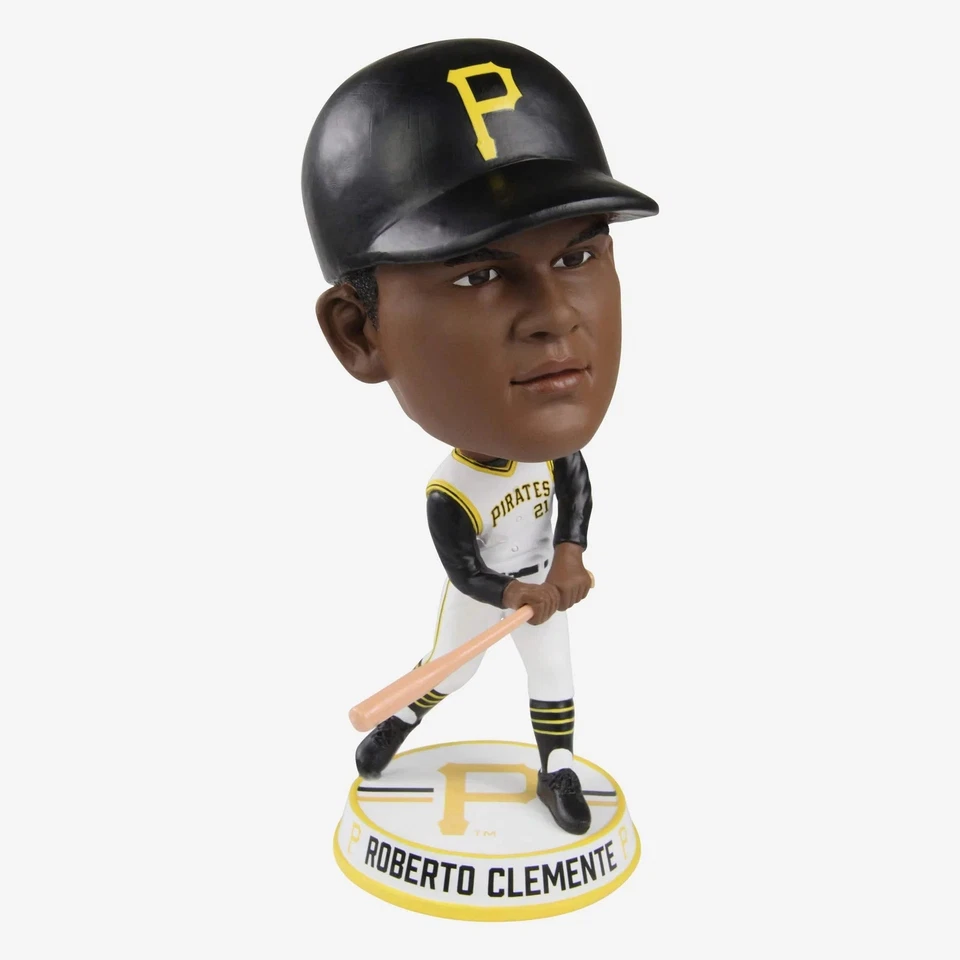 Camiseta local Roberto Clemente Piratas de Pittsburgh 2023 Bighead Bobblehead MLB Foto 1 de 1