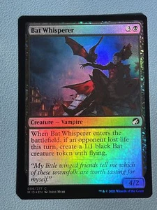 MTG Bat Whisperer Foil Innistrad MID NM - Picture 1 of 1
