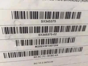 SERVEUR NAS HITACHI HNAS 3080 G2 SX345375 2x 900 Go 2,5" SAS (neuf) 10 Go - Photo 1/8