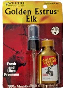 Wildlife Research Golden Estrus Elk Fresh and Ultra Premium Hunting Scent 1 oz - Picture 1 of 2