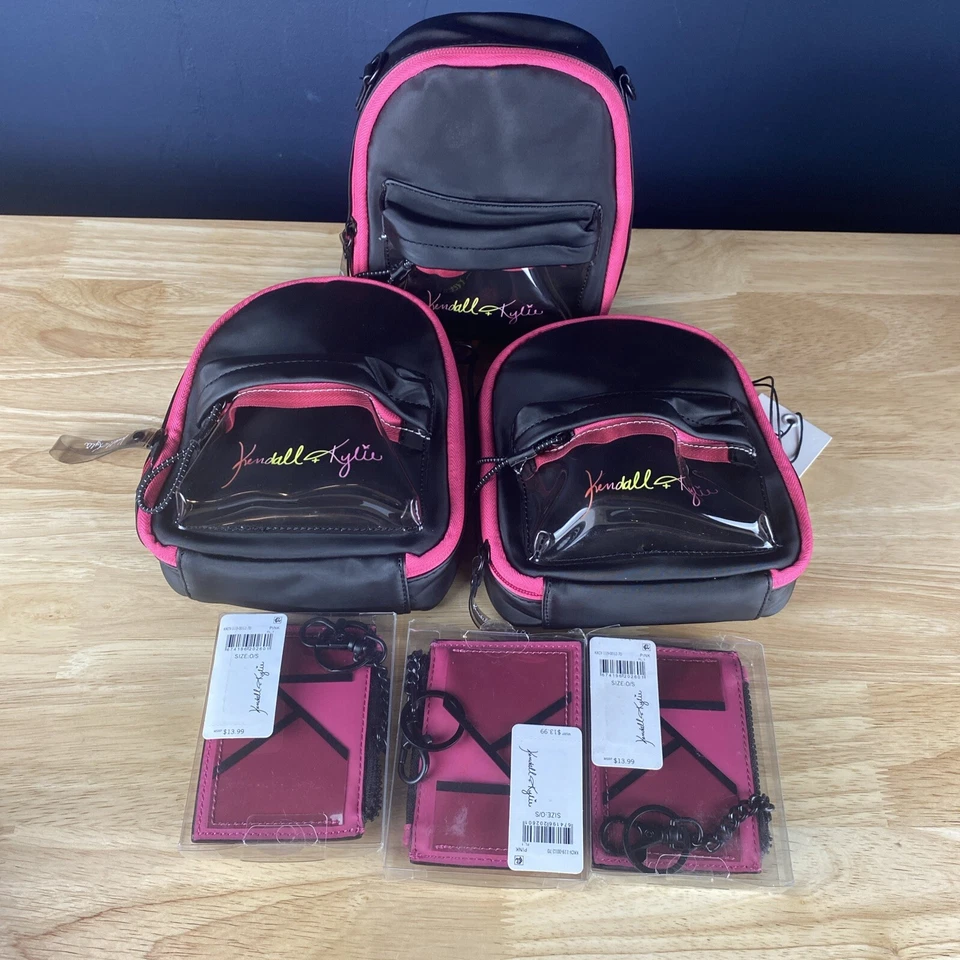 Kendall Kylie Backpack Style Vanity That Converts to Crossbody Bag