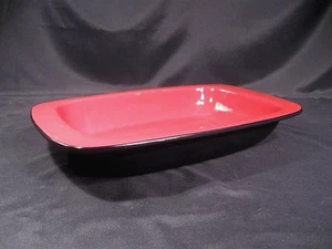 Corelle/CorningWare Hearthstone Chili rot rechteckige Backform - Bild 1 von 12